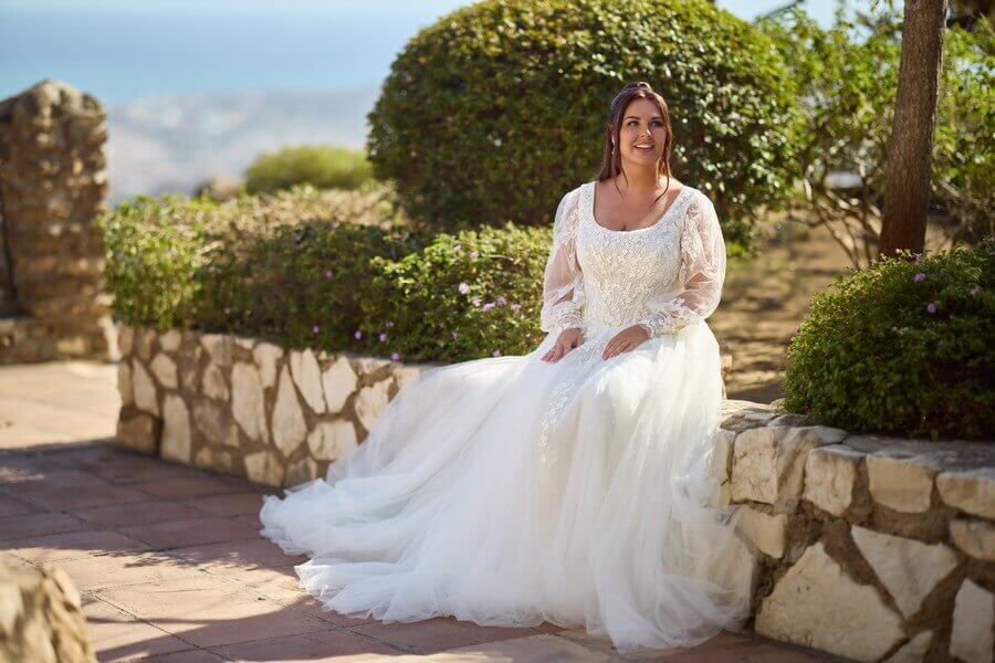 Romantisches Curvybrautkleid 2026