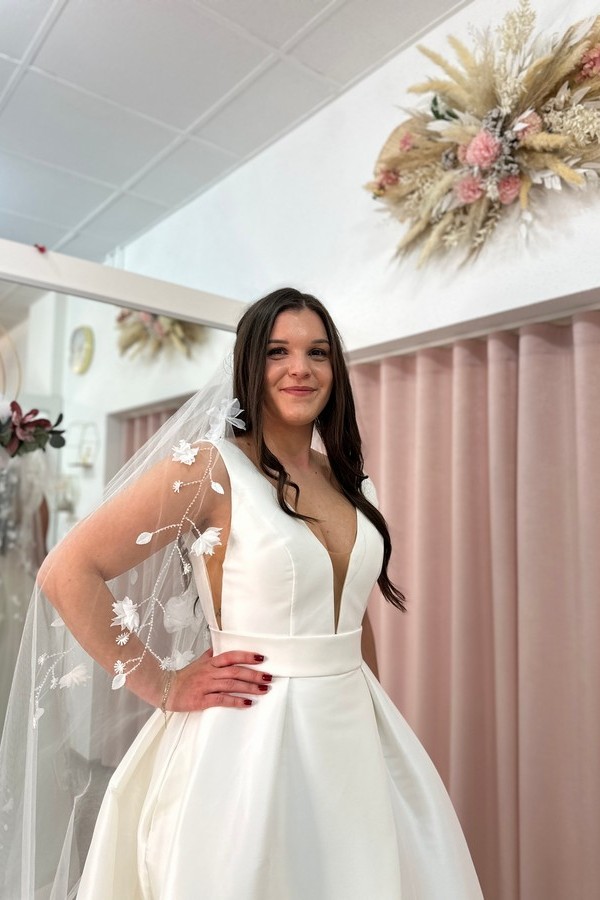 Brautkleid minimalistisch