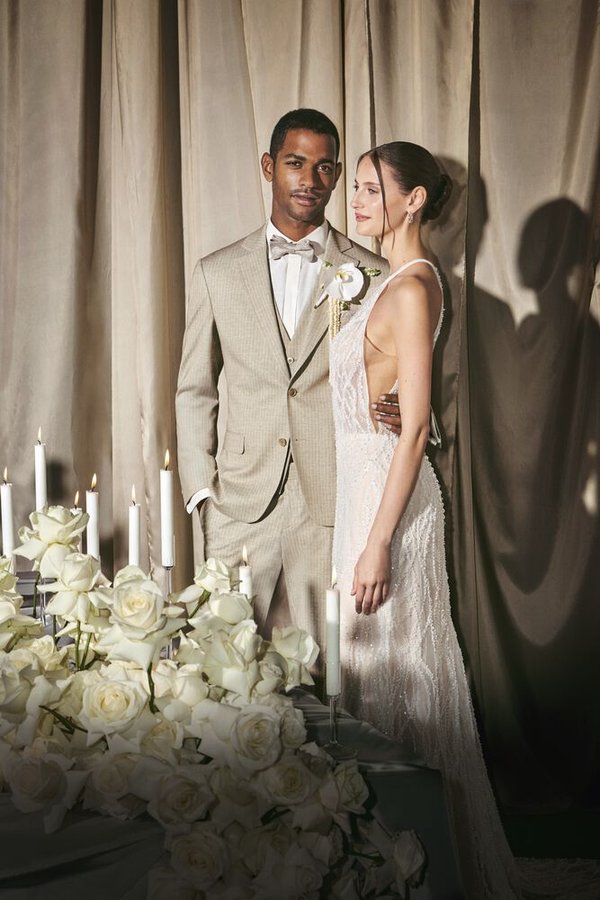 Herren 16 Atelier Torino – eleganter Anzug für Herren in Beige