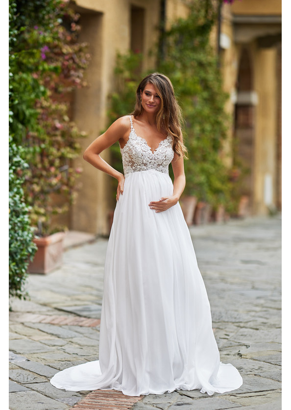 Brautkleid Schwangerschaft 25MTL 1