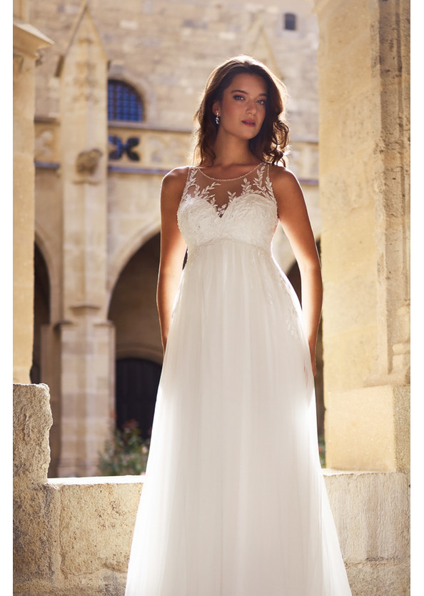 Schwangerschaft Brautkleid 27AA 4