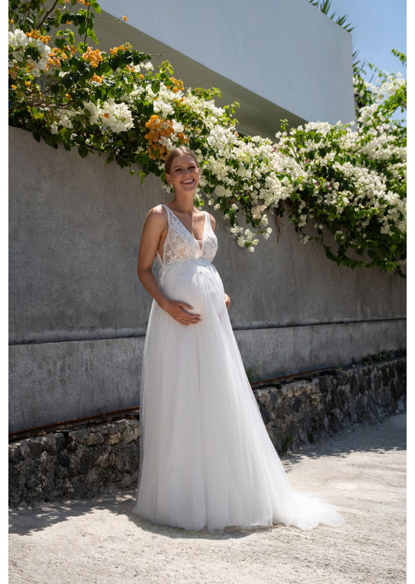Schwangerschafts Kleid 20358PU 1